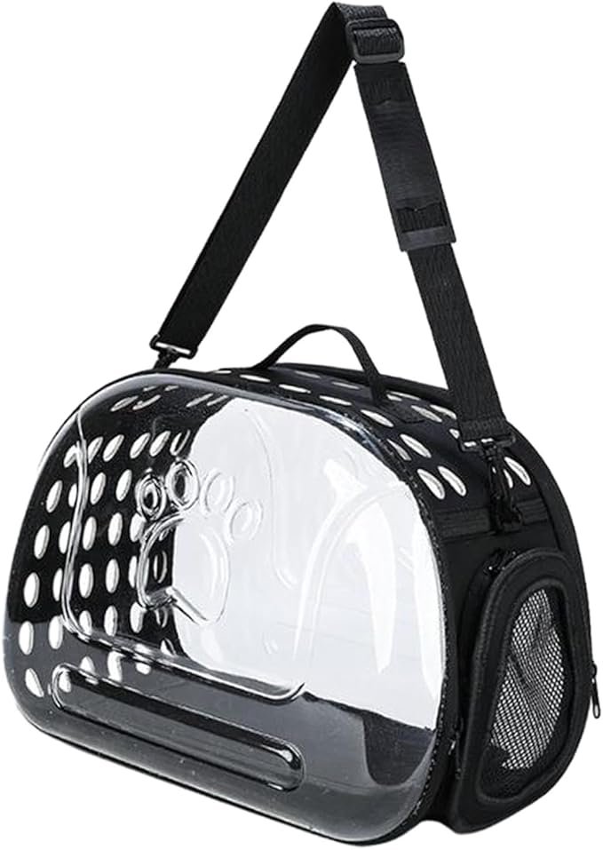 Transparent Portable Pet Carrier Bag for Cats & Small Dogs