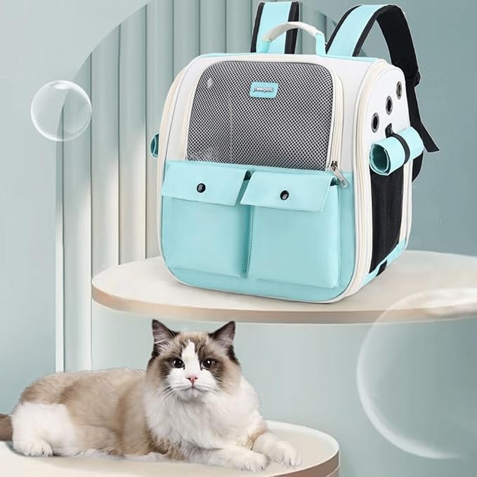 Moorpet Breathable Soft-Sided Pet Carrier for Cats & Small Dogs - Image 3