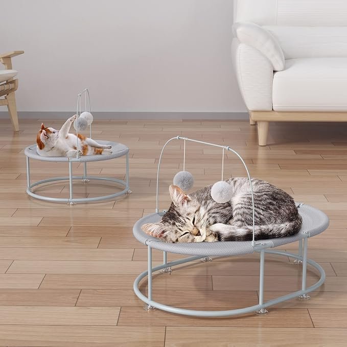 Top Med Cat Soft Hammock With Hanging Toy - Image 2