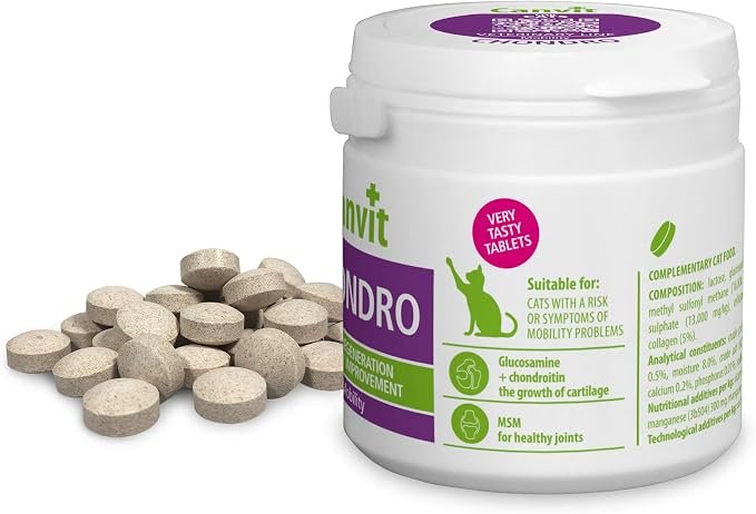 Canvit Chondro for Cats - Joint & Mobility Support 100g - Image 2