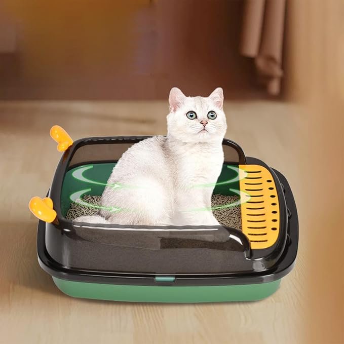 Ventilated High Wall Cat Litter Tray - Image 3