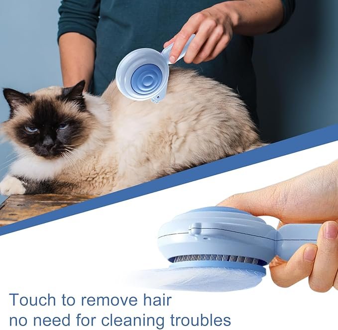 Snail Shaped Pet Grooming Brush - Image 3