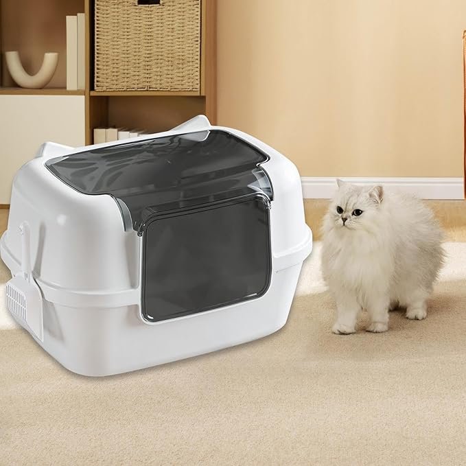 Fully Enclosed Cat Litter Box - Image 3