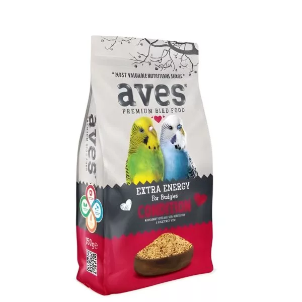 Aves Premium Bird Food Extra Energy For Budgies Condition – 150 Gram