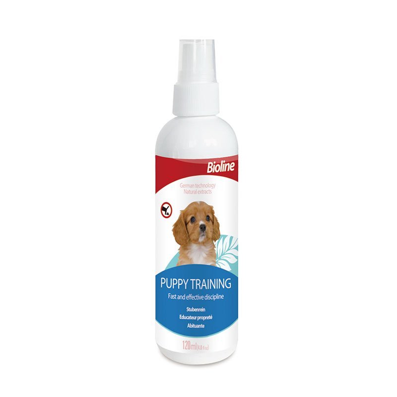 Bioline Puppy/Dog Potty Training Spray 120ml