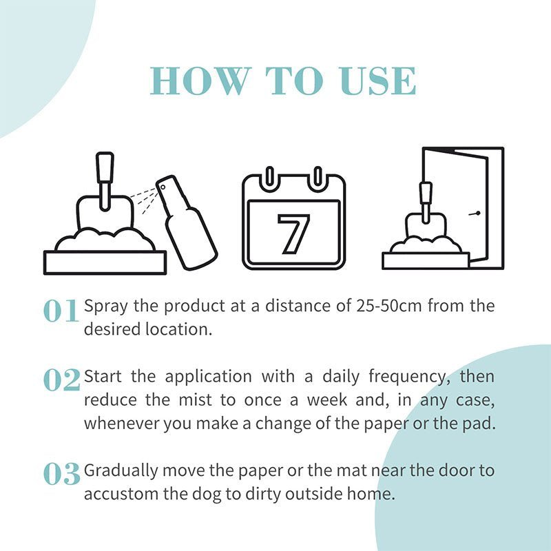 Bioline Puppy/Dog Potty Training Spray 120ml - Image 2