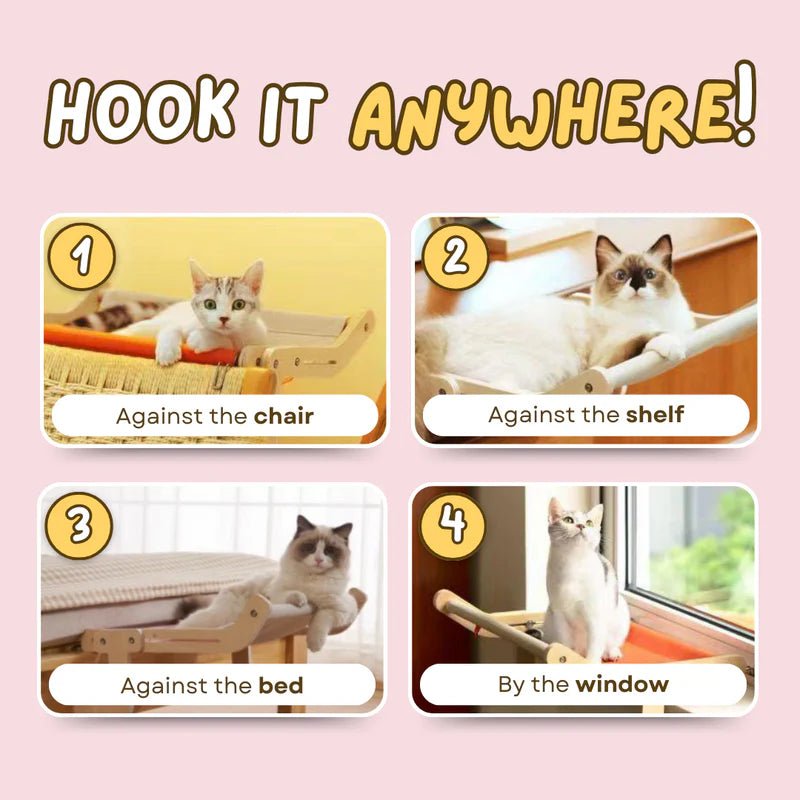 Cat Bedside Hammock - Image 3