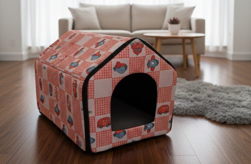 Cat House with Zips (Assorted Colors) - Image 2