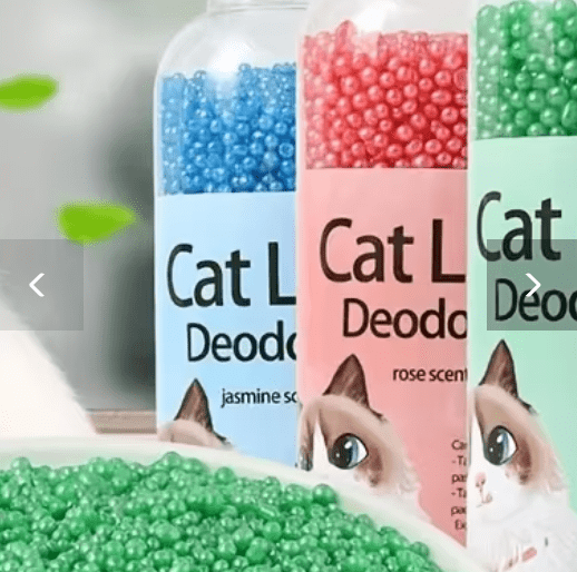 Cat Litter Deodoriser Beads 250ML - Image 2