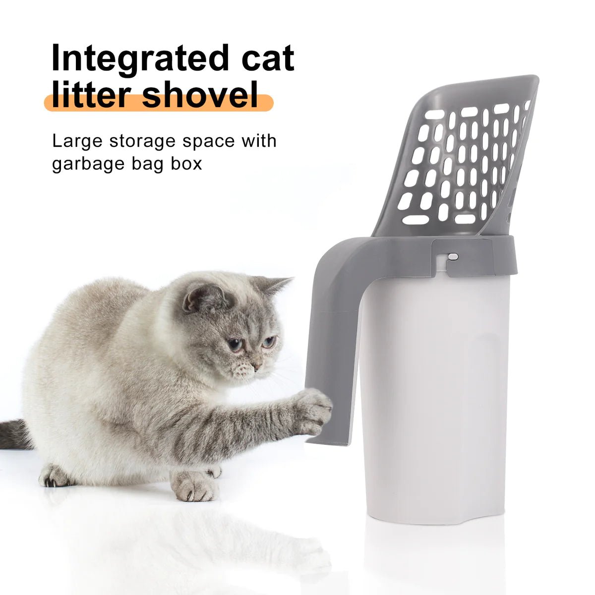 Cat Litter Scooper with Free Roll - Image 3