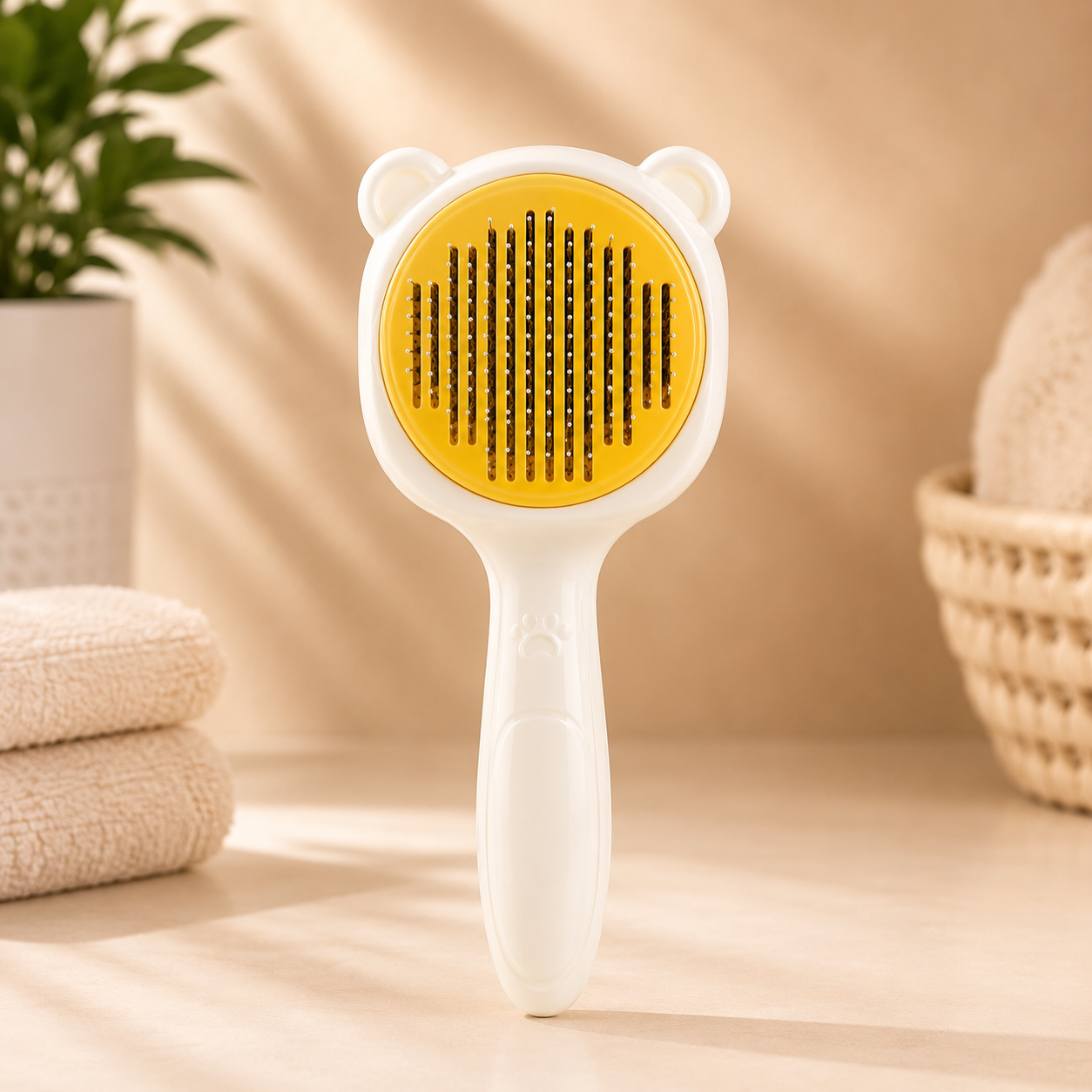 PetZilla Self Cleaing Button Brush - Image 3