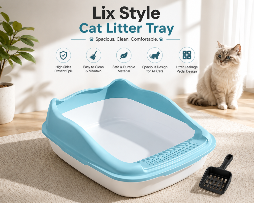 Lix Style Cat Litter Tray