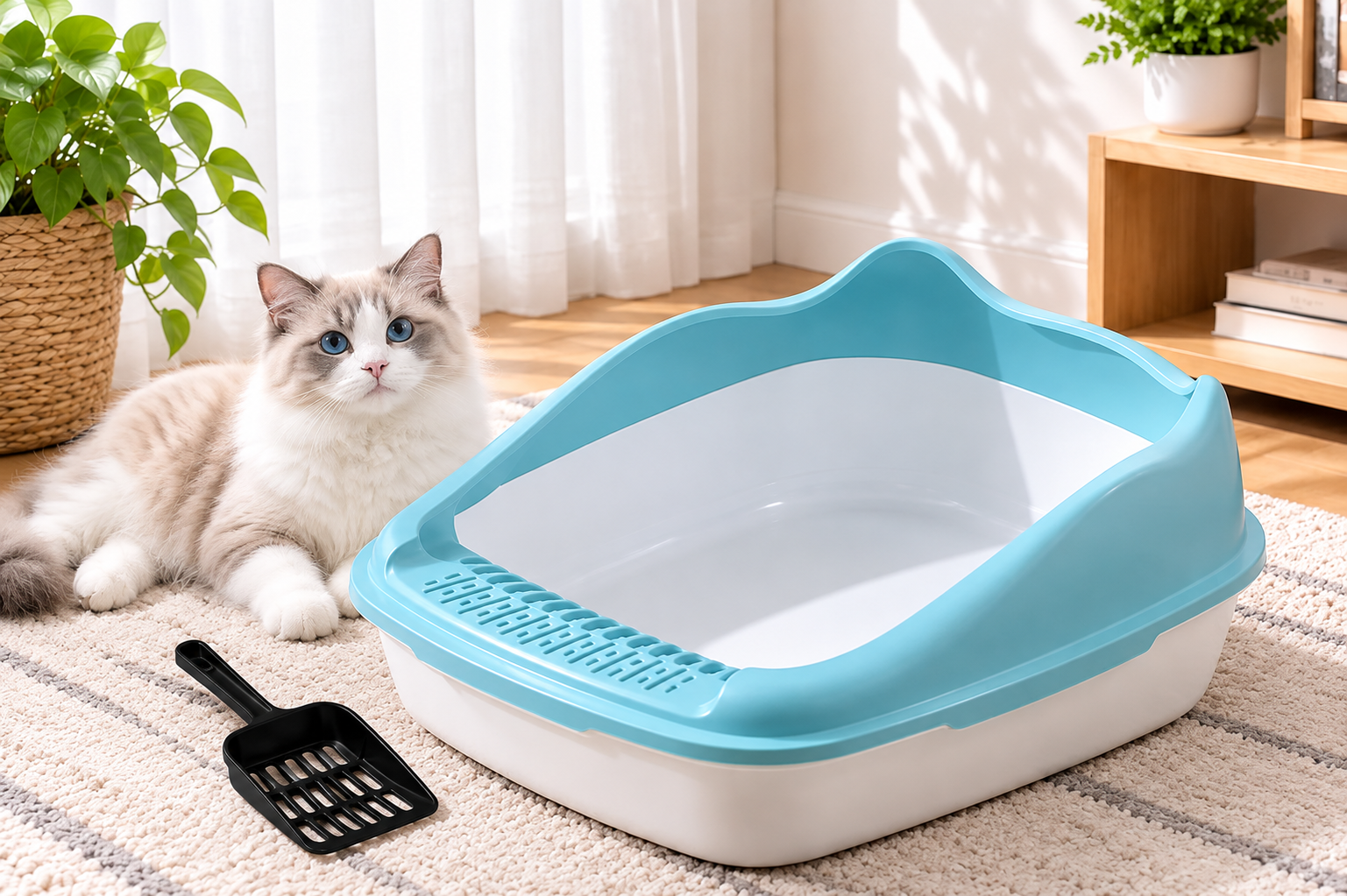 Lix Style Cat Litter Tray - Image 3