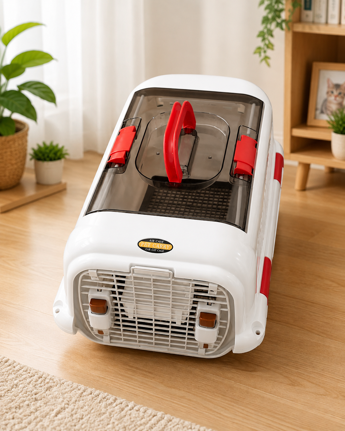 Ventilated Top-Opening Pet Carrier - Image 2