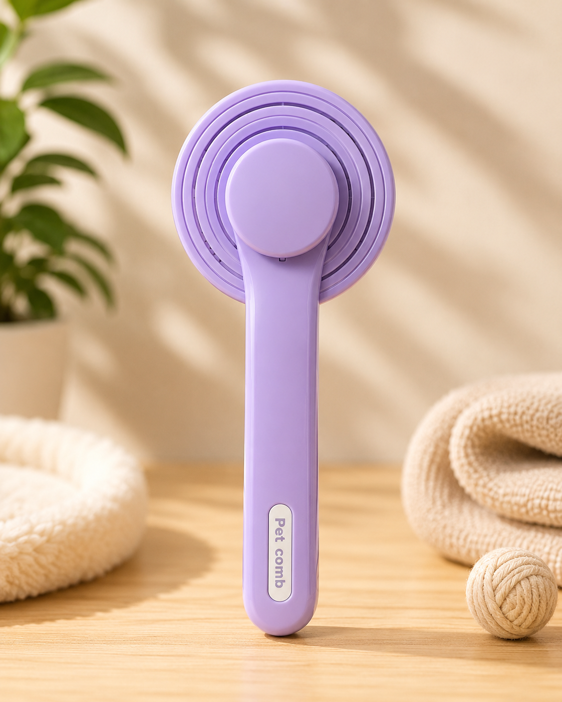 Rings Shape Pet Grooming Brush - Image 3