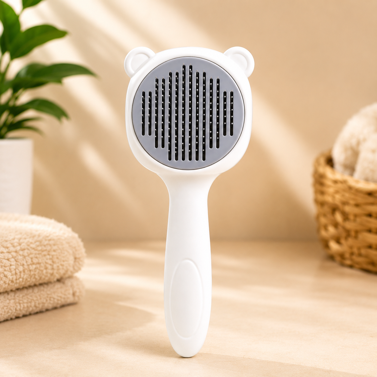 PetZilla Self Cleaing Button Brush - Image 2