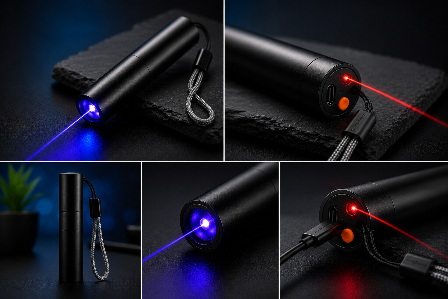 2-in-1 LED Light & Laser Pointer Toy for Cats & Dogs - Image 2