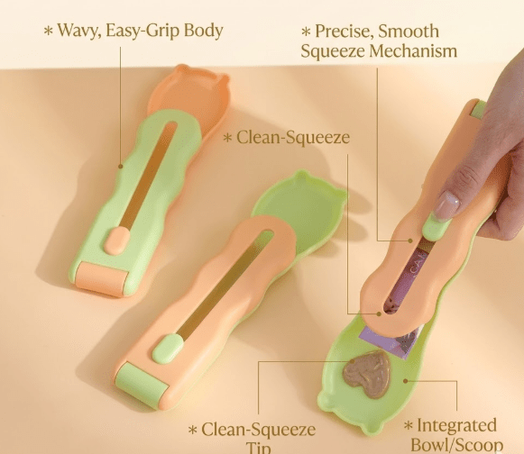Creamy Treat Spoon For Cats - Image 2