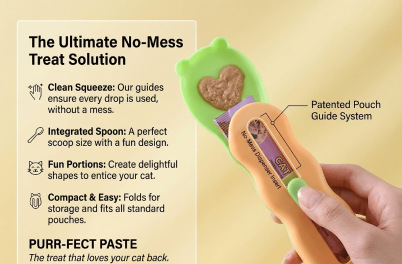 Creamy Treat Spoon For Cats - Image 3