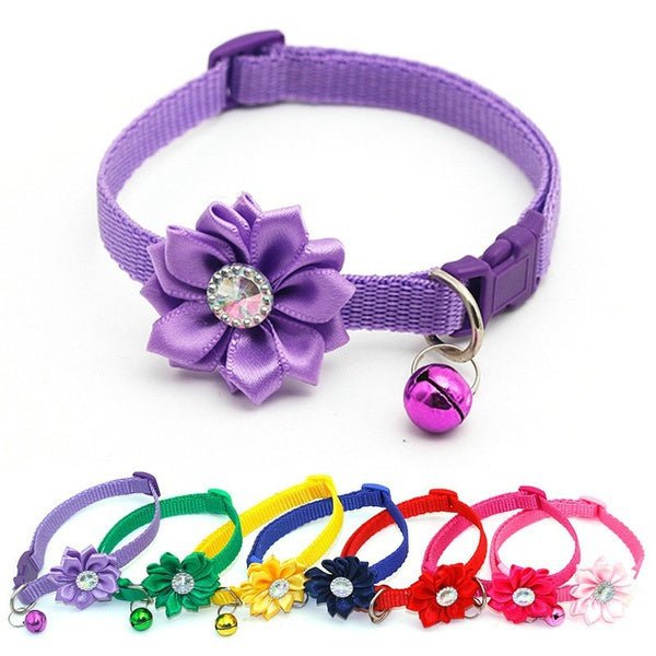 Diamond Flower Collar for Cats - Image 2