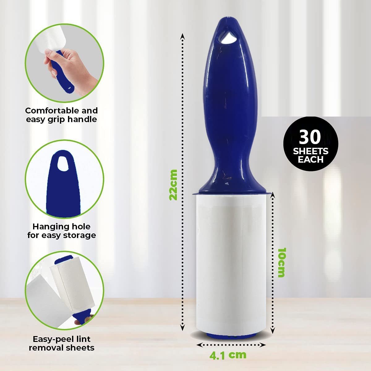 Discount Bundles Lint Roller for Cat Fur and Dog Hair Remover - Image 3