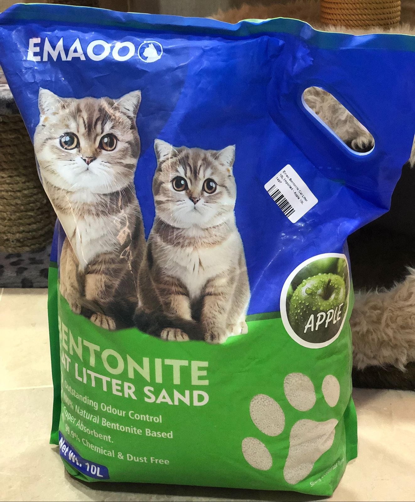Imported Emao Bentonite Cat Litter 10L - Image 2