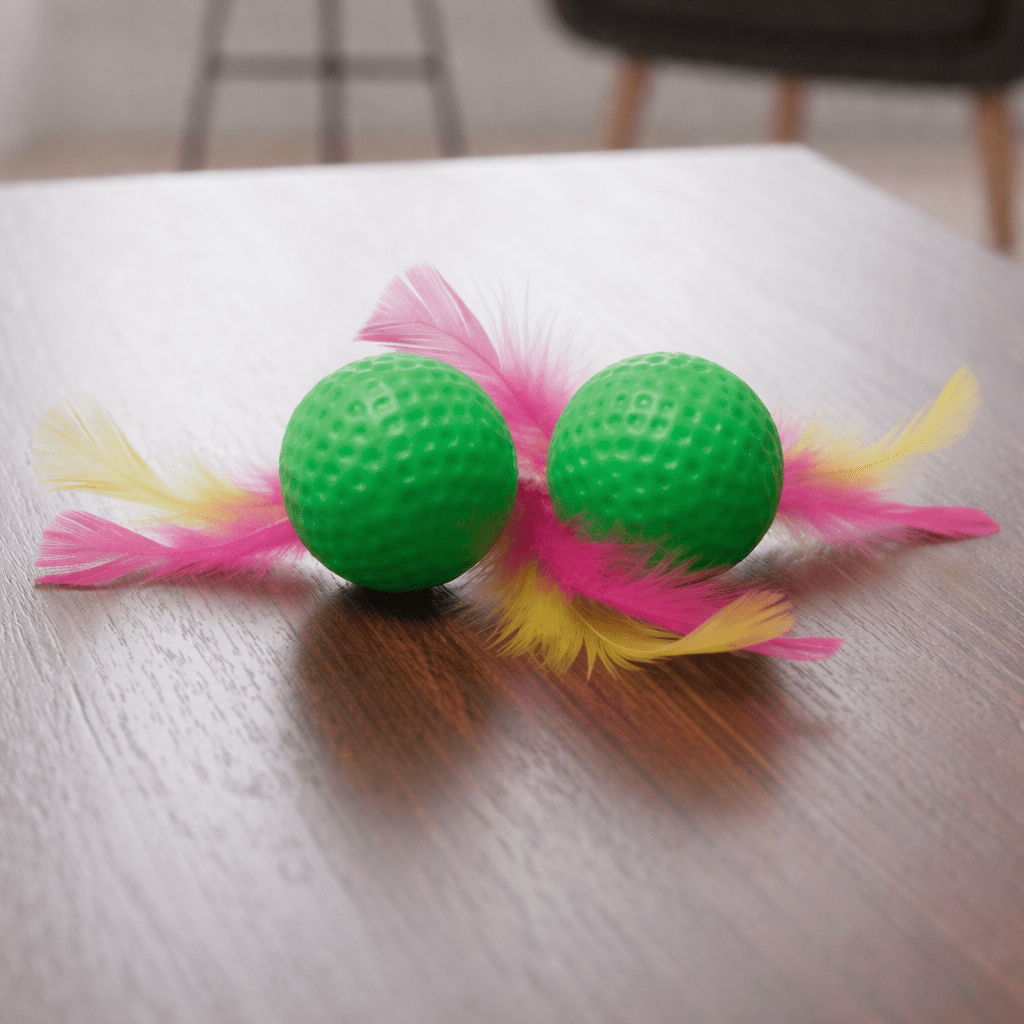 Feather Balls For Cats - Image 2