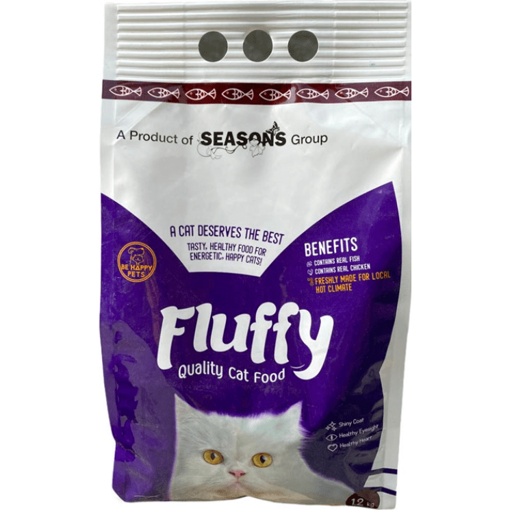 Fluffy Cat Food