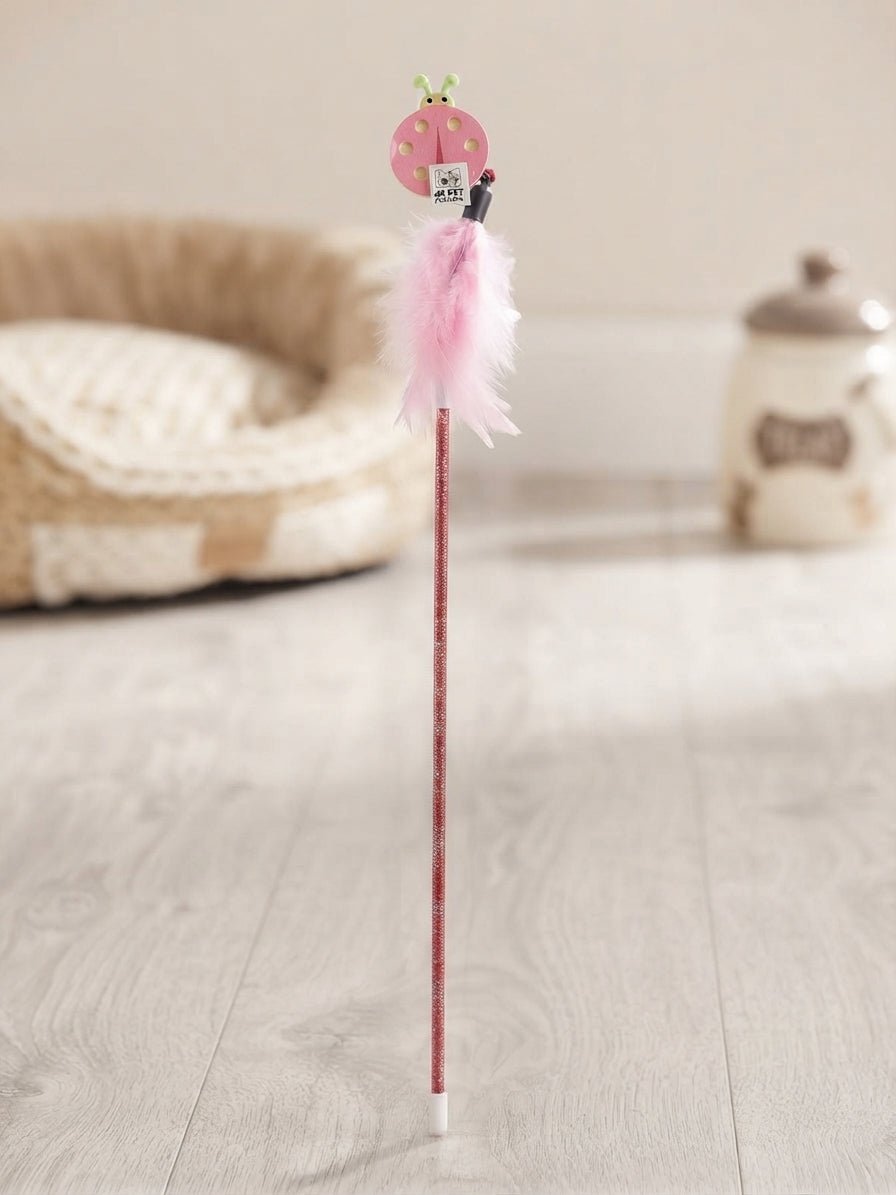 Interactive Cat Teaser Wand Toy – Assorted Designs - Image 3