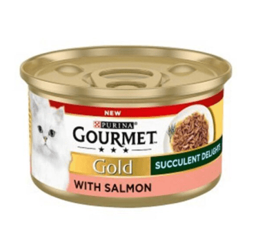 Gourmet Gold Tin Succulent Delight Wet Cat Food - Image 2