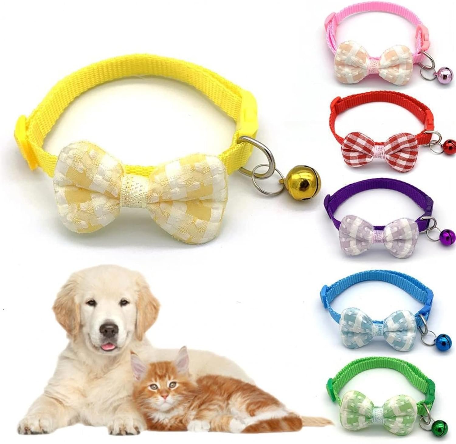 Handmade Cute Bow Collars Adjustable - Image 2