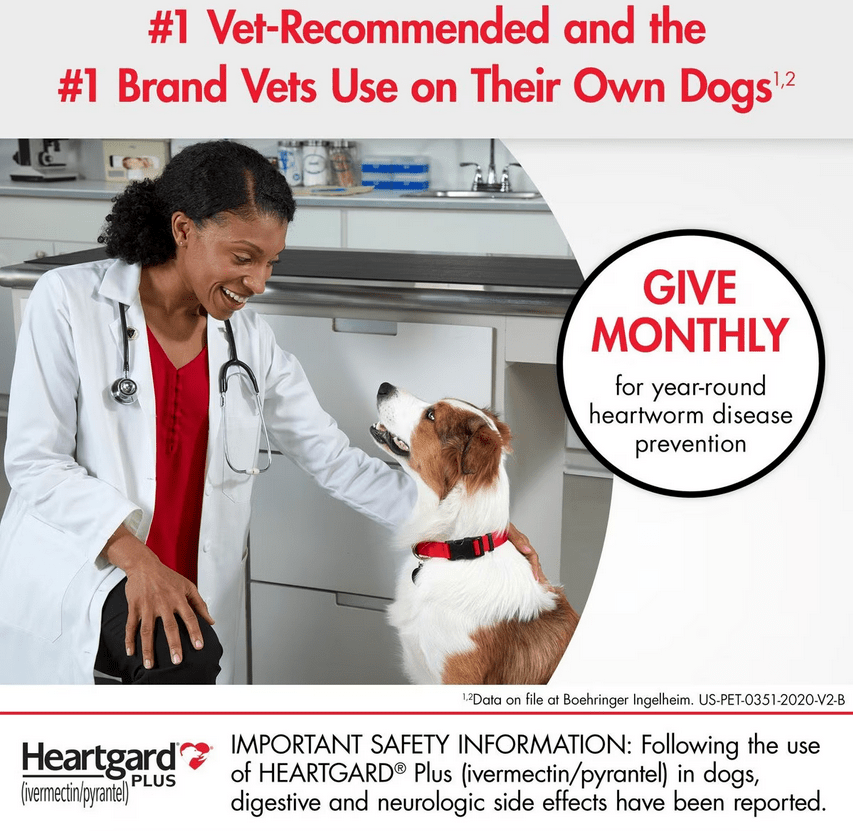 Heartgard Plus Chew for Dogs, 51-100 lbs * 1 Tablet - Image 3