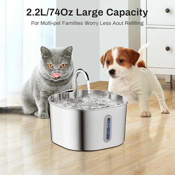 Large Capacity Stainless Steel Water Fountain - Image 3