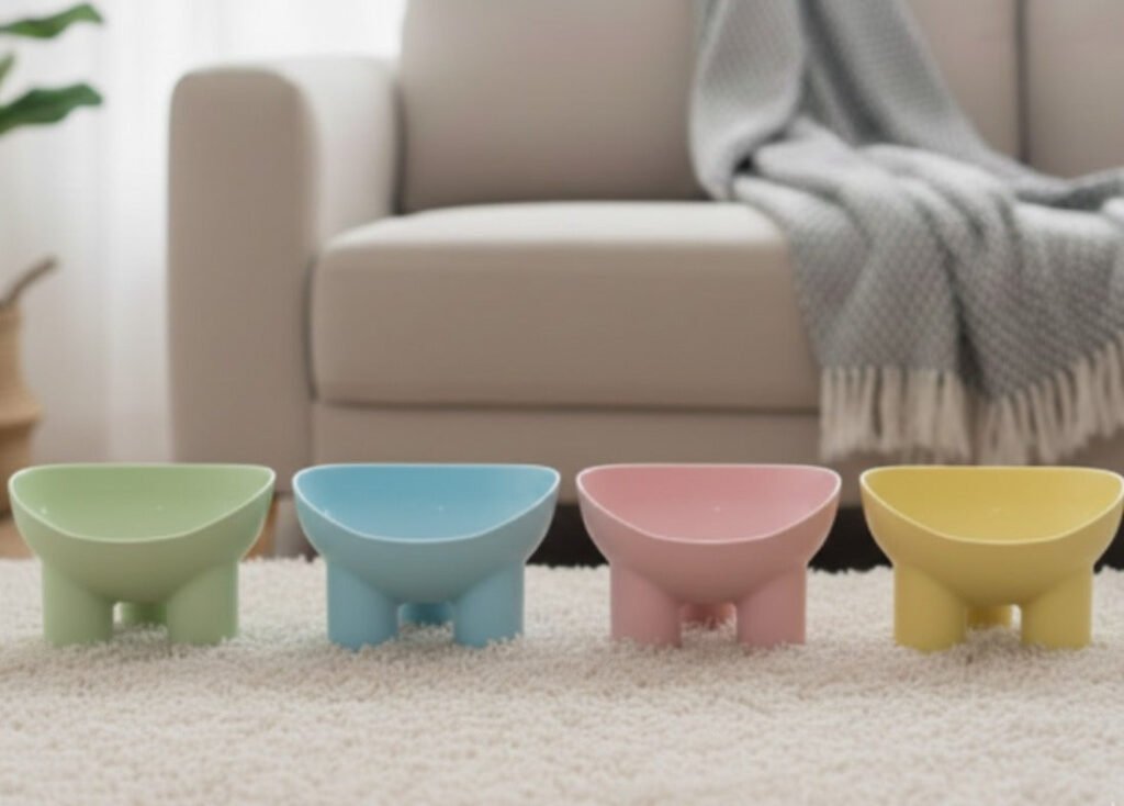LeZara Elevated Pet Food Bowl