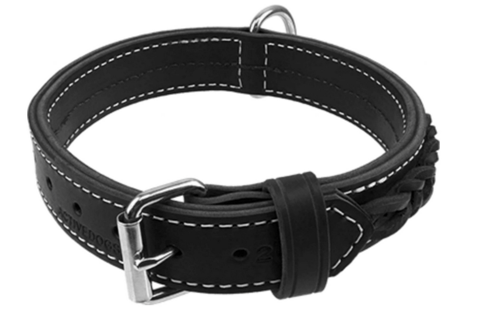 Original Leather Braided King Collar - Image 2