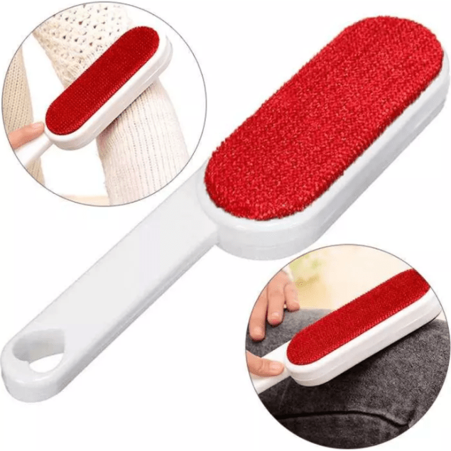Lint Brush - Reusable for Cat and dog hairs - 2 sided - Hair Remover