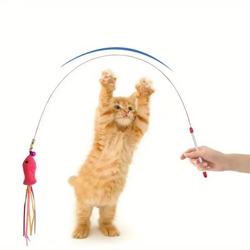 New Long 3 Feet Cat Playing Stick
