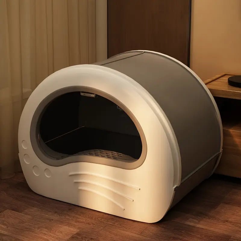 PawPalace Cat Litter Box with Sliding Tray - Image 2