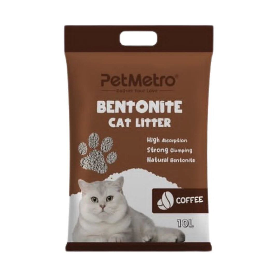 PetMetro Premium Imported Bentonite Cat Litter 10 Litre - Image 2