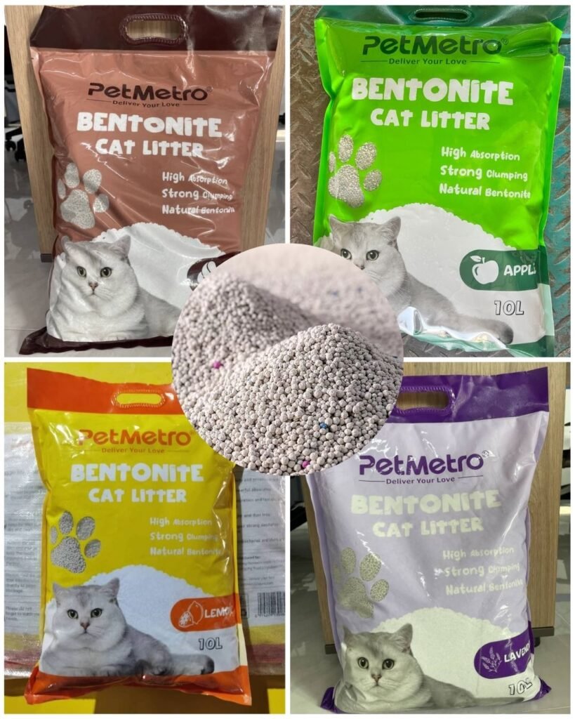 PetMetro Premium Imported Bentonite Cat Litter 10 Litre