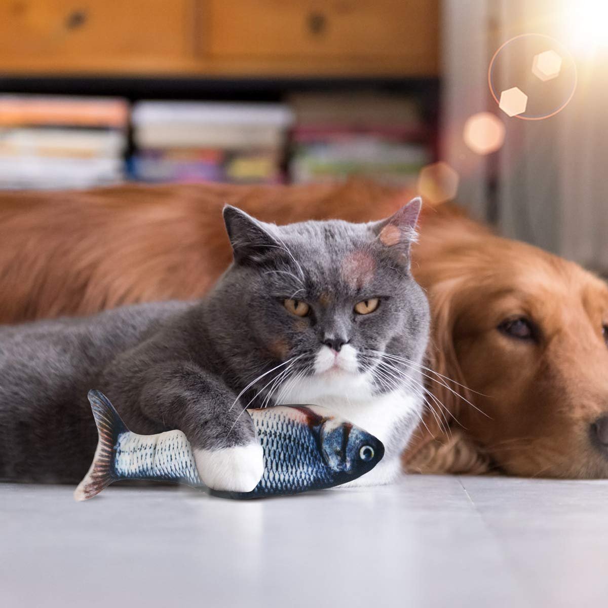 Rechargeable Smart Fish Toy for Cats and Dogs - Image 2