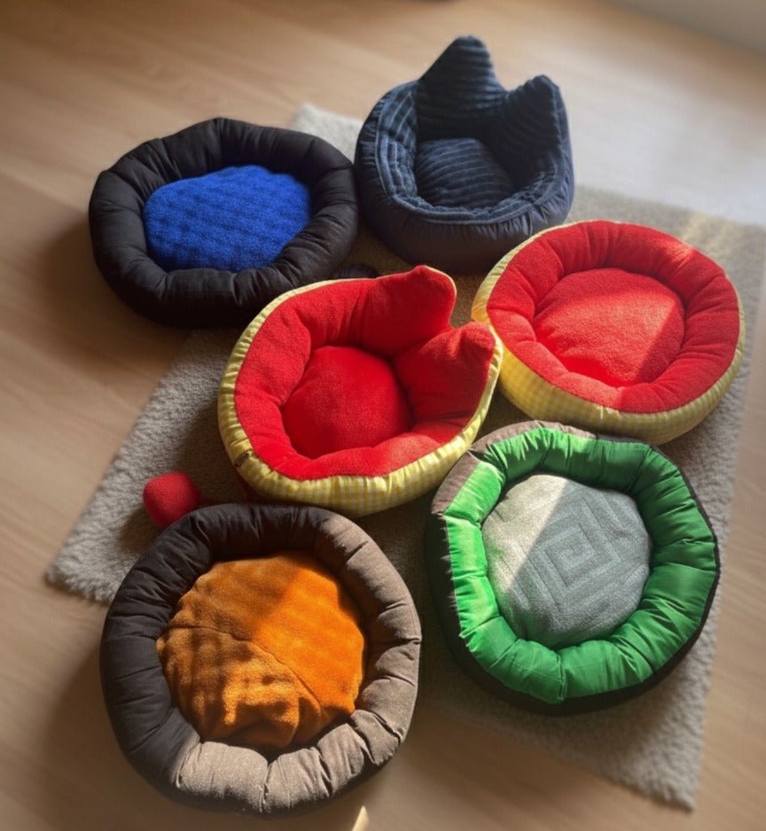 Round Cushion Cat/Puppy Bed - Image 2