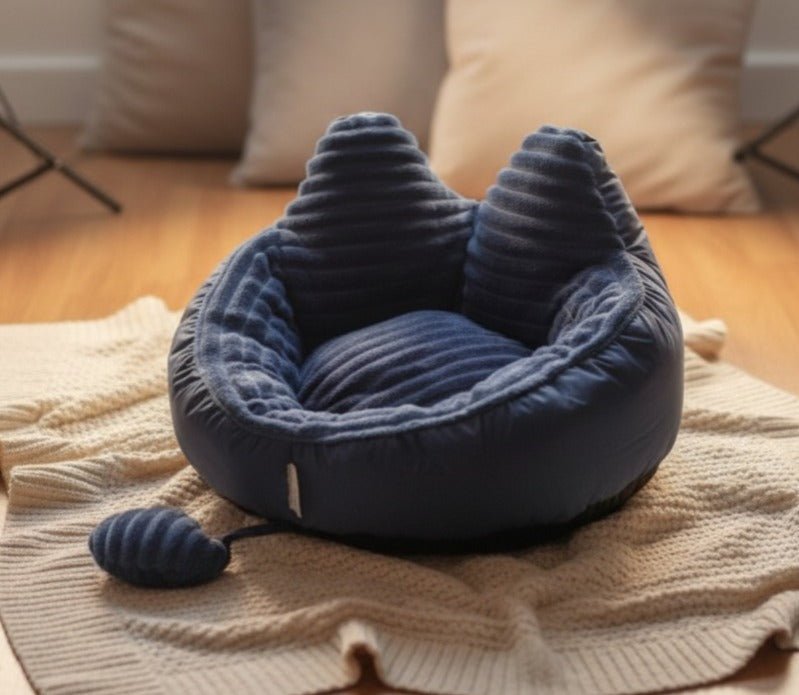 Round Cushion Cat/Puppy Bed - Image 3
