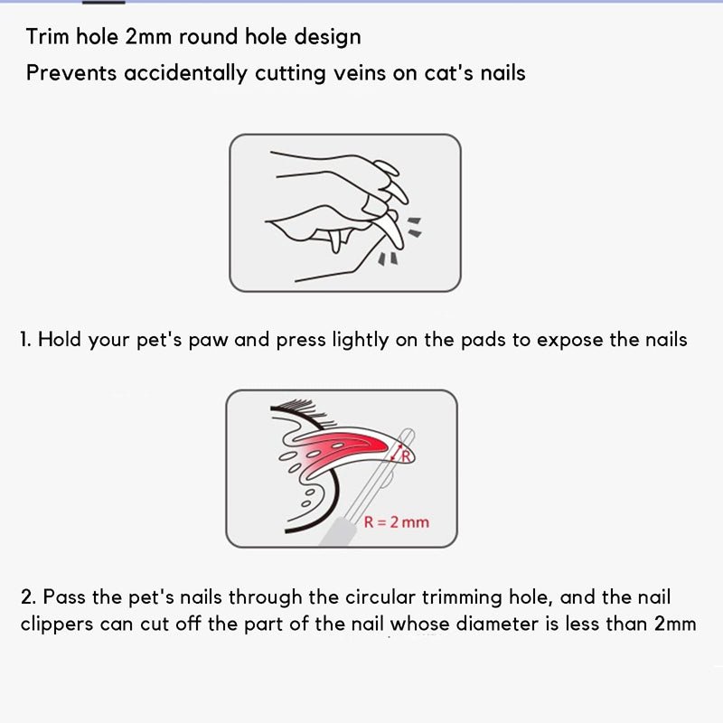 Safe Nail Cutter for Kittens and Cats - Image 3