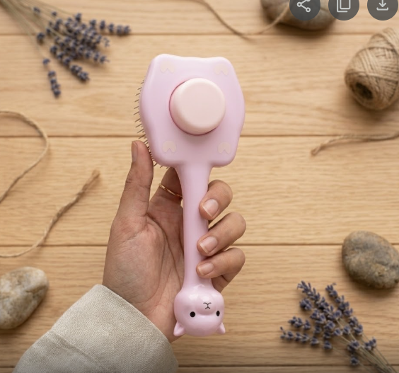 Llama Shaped Pet Grooming Brush - Image 2