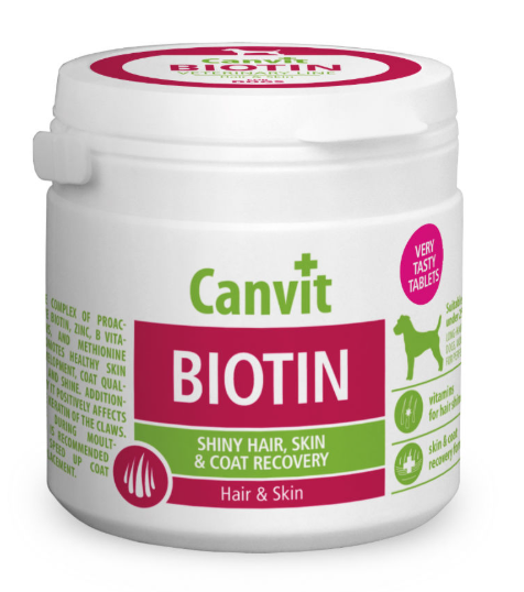 Canvit Biotin for Small Dogs – Skin and Coat Recovery