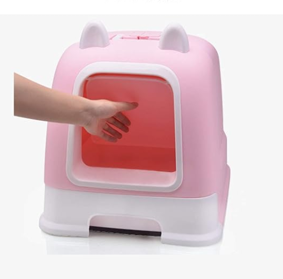 Splashproof Closed Cat Litter Box - Image 3