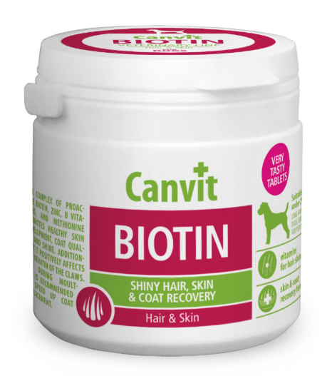 Canvit Biotin Maxi For Medium & Large Dogs - Skin and Coat Recovery - Image 2