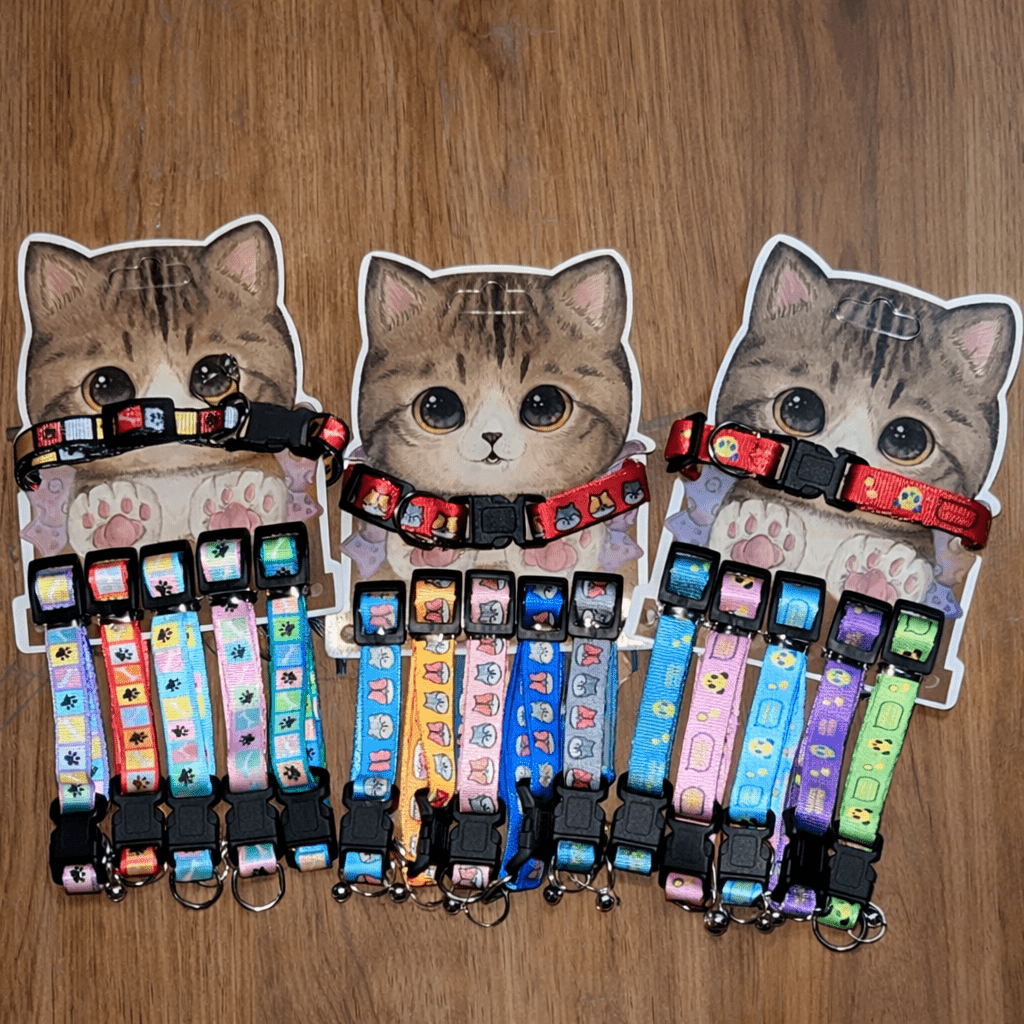 Silky Super Soft Cat Collar for Kitten and Cats (Assorted Colors) - Image 2