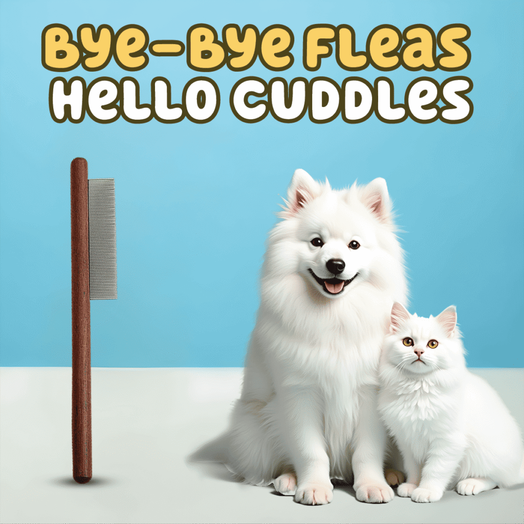 Tick Flea Comb for Cats & Dogs